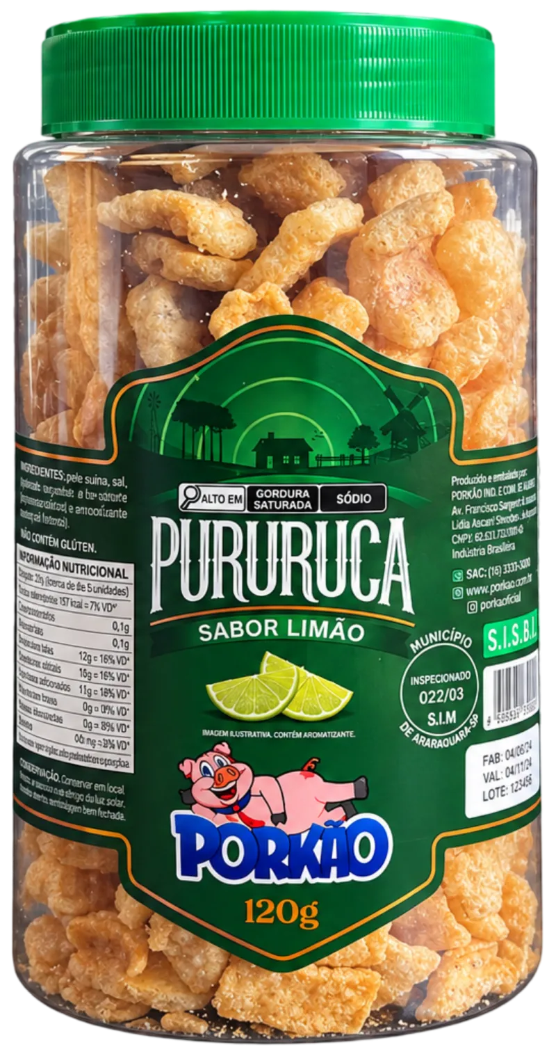 Pururuca de Pote Limão