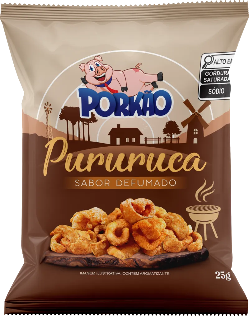 Pururuca Sabor Defumado 25g