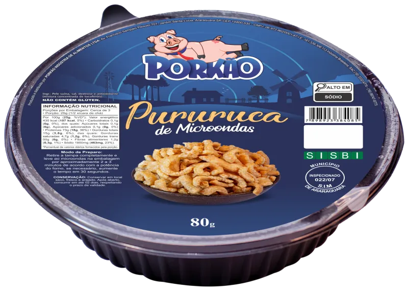 Pururuca de Micro-ondas