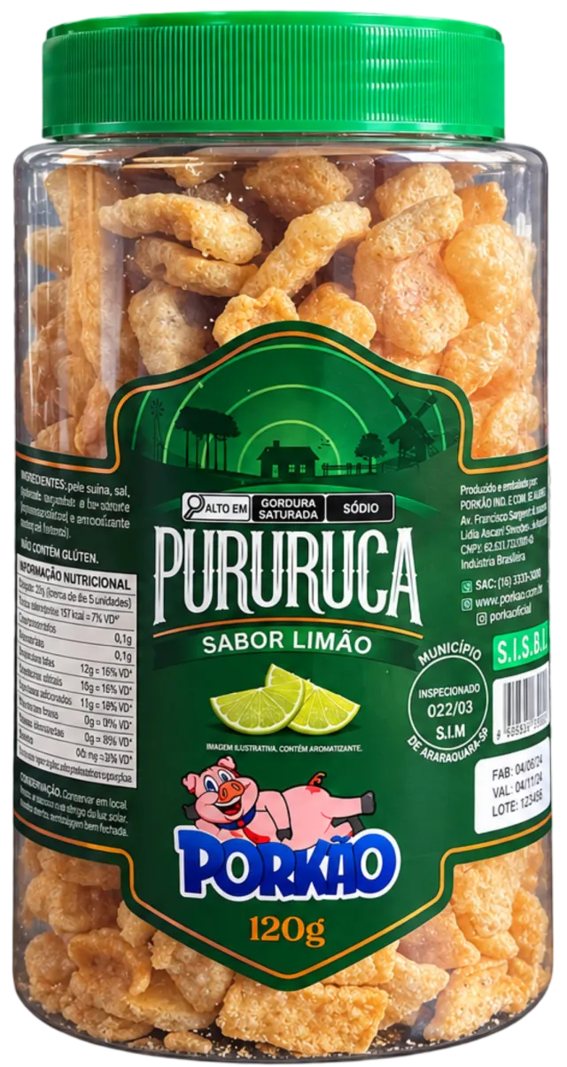 Pururuca de Pote Limão