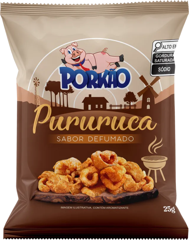 Pururuca Sabor Defumado 25g