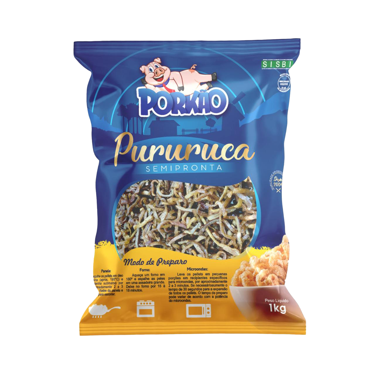 Pururuca Semipronta 1kg